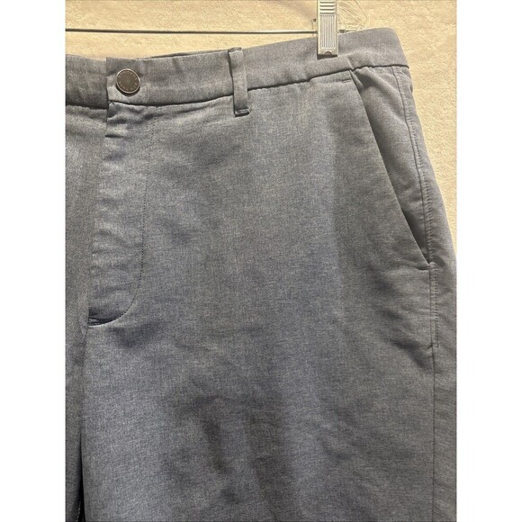 Bonobos Golf Performance Link Standard Fit 9" Shorts Downpour Heather Blue 36 - Picture 3 of 16